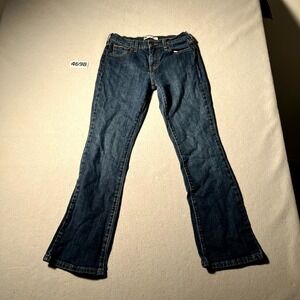 Levi's 515 Bootcut Jeans Womens 6 Blue Denim Cotton Stretch Medium Wash Casual